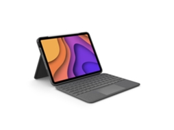 Capa Teclado LOGITECH Folio Touch For Ipad Air 4Th Generation Cinzento Smart Connector Azerty Francês