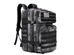 Mochila Militar Tática, 45l, Adequado para Caminhadas, Trekking, Dobrável, Impermeável, de Sobrevivência, Ideal para Crianças, Educativo, D STELASPLEN