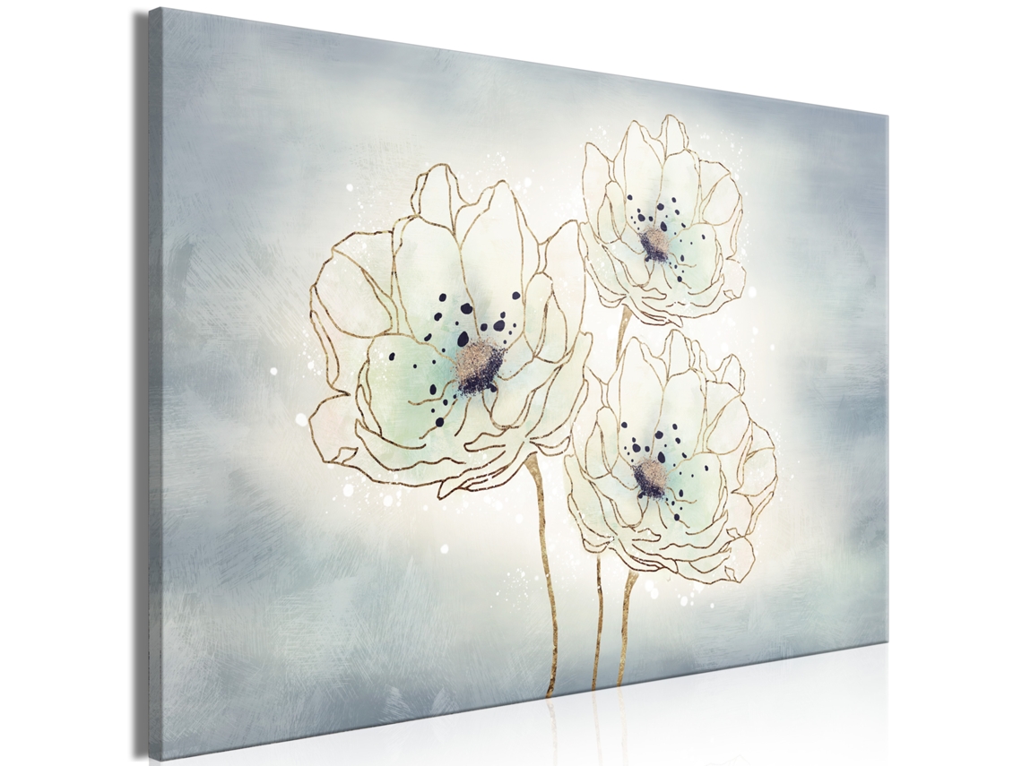 Quadro ARTGEIST Ocean Flowers (1 Part) Wide (120x80)