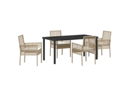 Conjunto de Móveis para Jardim 5 Pcs HARLANV1