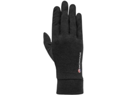 Luvas para Homem MONTANE Dart Liner Preto para Montanha (XL)