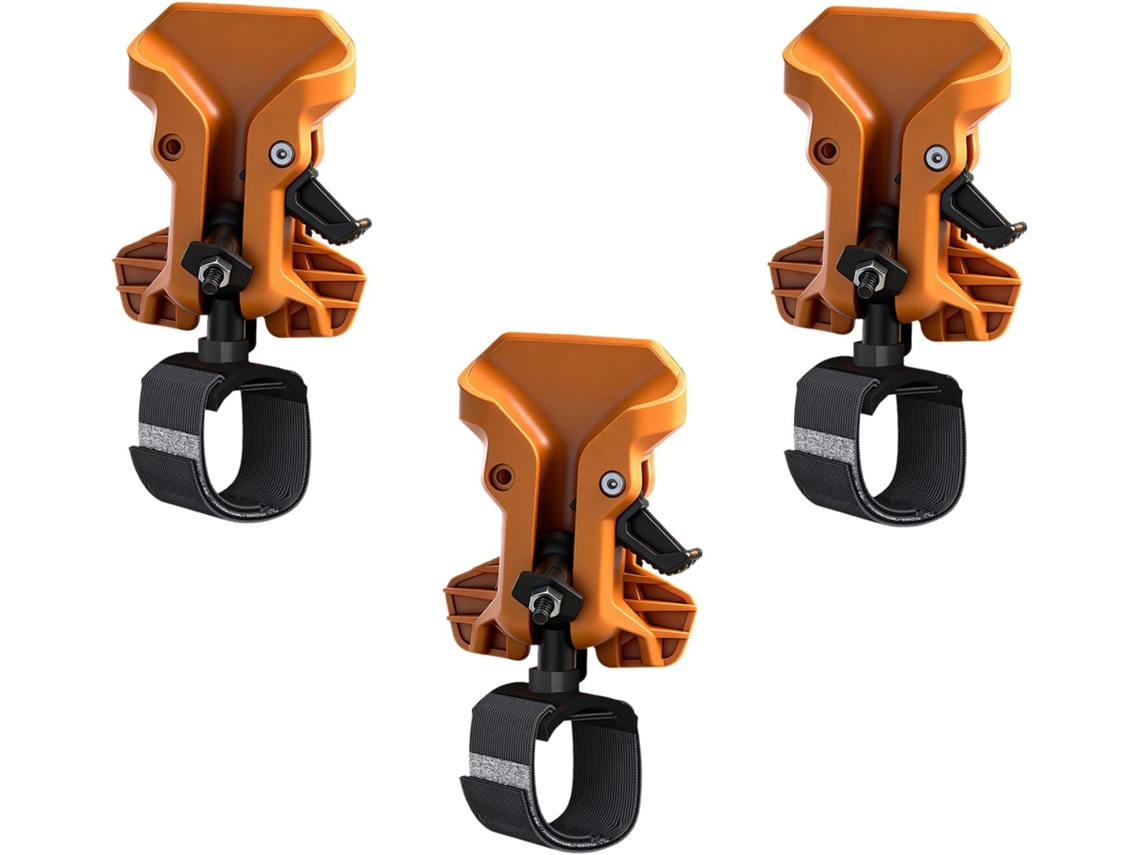 Suporte portátil para ferramentas com trava automática, para uso na cintura, com gancho de liberação rápida, fabricado