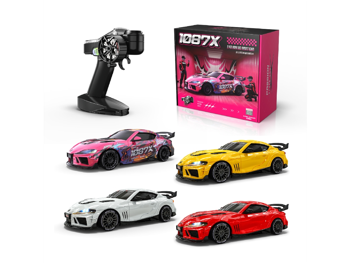 Brancojxc Sp4301 Licenciado Supra Rtr 1/43 2.4g 4wd Drift Giroscópio Proporcional Led On road Modelo Presente Meninos MDUG