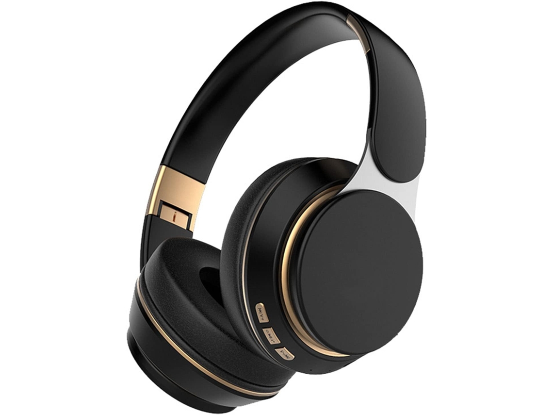 Fones De Ouvido Bluetooth Supra Auriculares Com Cancelamento Ruído, Arco De Cabeça Retrátil E Dobrável, Som Estéreo Hi