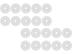 Conjunto De 30 Adesivos De Plástico Para Fixação De Válvulas De Ar De Bicicletas/bicicletas De Montanha.
