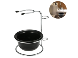 Suporte Para Barbear E Conjunto De Tigela Em Aço Inoxidável, Porta Escova, Tigela Para Sabonete De Barbear, Caneca, Para Homens