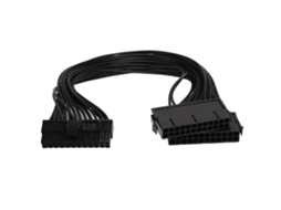 5pcs Cable De Inicio De Fuente Dual Atx 24pin A Placa Base Extensión Sincrónica