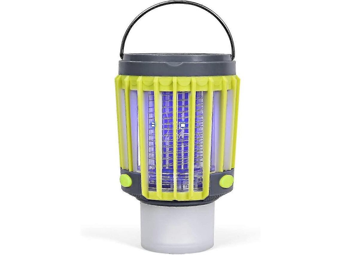 Lanterna Solar Para Acampamento, Lâmpada Repelente De Mosquitos Multiuso Para Áreas Externas, Ip65 Recarregável 2200mah Com Emergência Olysi Shop