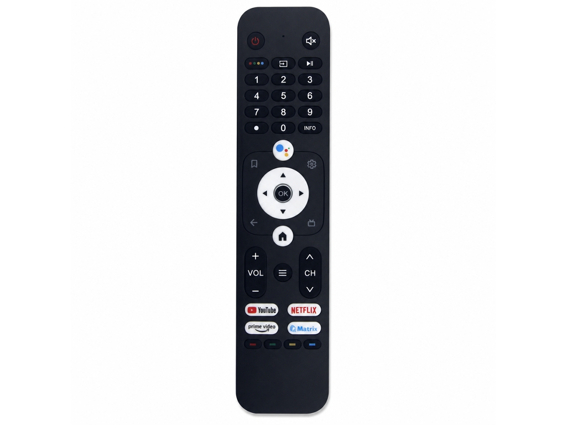 Comando À Distância Infravermelho Htr-u31 Compatível Com Tvs Lcd Haier, Sem Configuração, Sem Função De Voz_dae