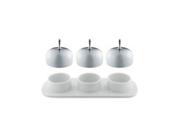 Compoteira de 3 Compartimentos - Dressed ALESSI