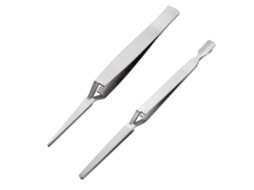 MEOIRUERY Alicate Para Unhas 2 Peças Ferramenta Para Cutículas Empurrador Pinça Para Modelar Multi Função Para Manicure