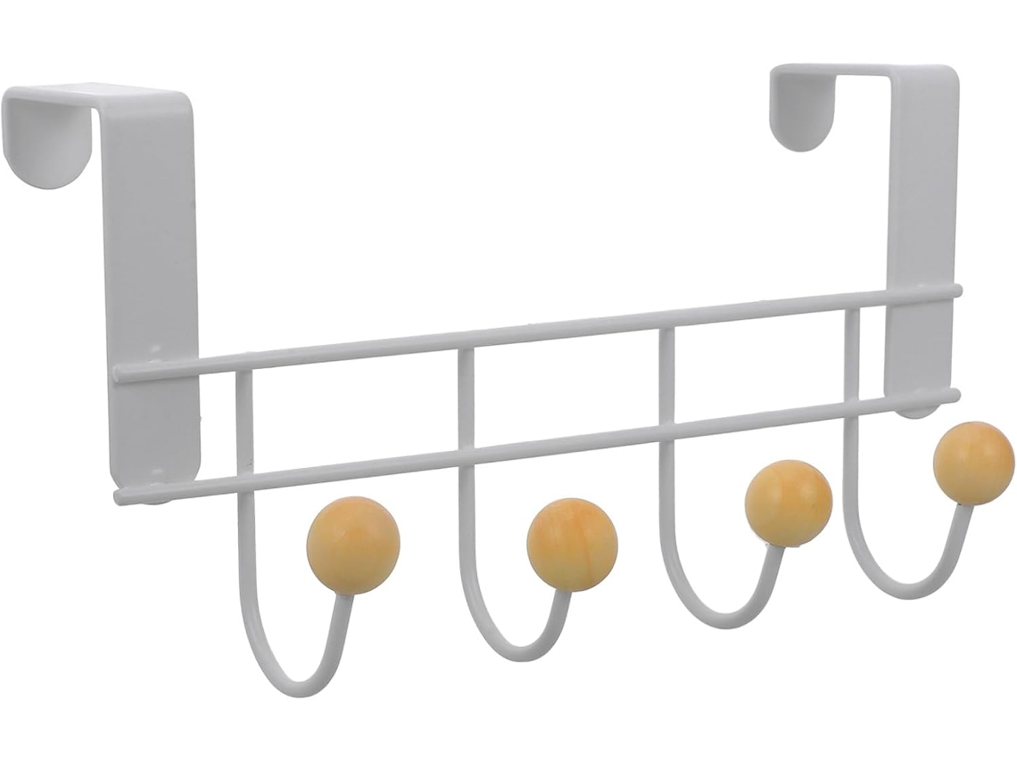 Organizador De Ganchos De Porta Sem Furos Para Casacos, Cabides E Outros Itens Diversos.