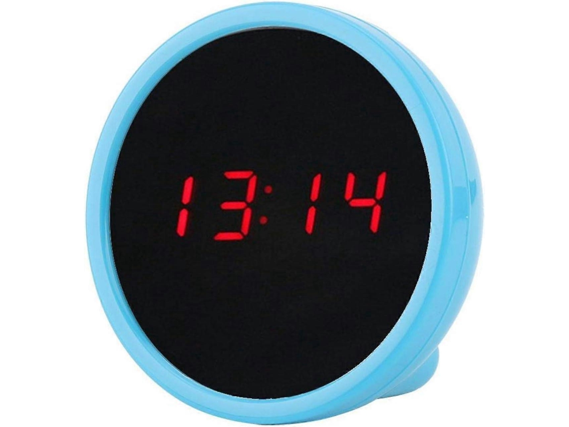 Relógio Eletrônico Led Digital Despertador Elétrico 24 Horas Espelho Relógio Mesa Decoração Quarto L Slowmoose