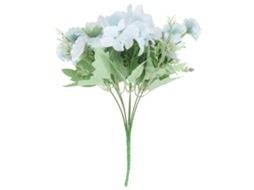 Buquê de Flores Artificiais Azul claro para Decoração de Casa, Escritório, Hotel, Banquetes e Presentes Artesanais. AQUAFORGE