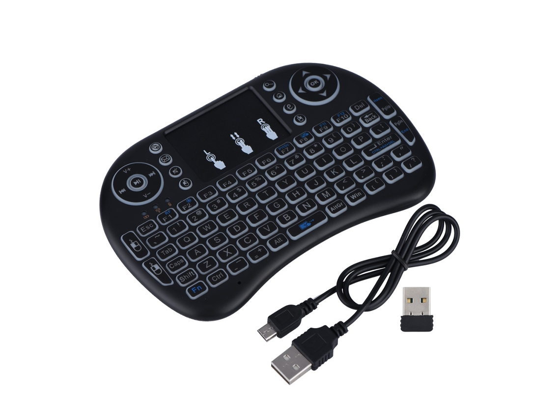 Teclado Sem Fio Mini LAXISCREED Led 2.4ghz