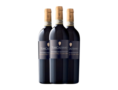 Vinho TORCALVANO Prugnolo Gentile Vino Nobile di Montepulciano (0.75 L - 3 Unidades)