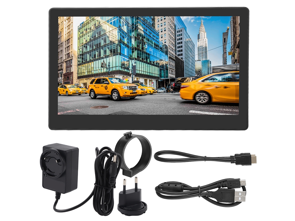 Display integrado LAXISCREED para Raspberry Pi 1080p HD touch capacitivo | LAXISCREED
