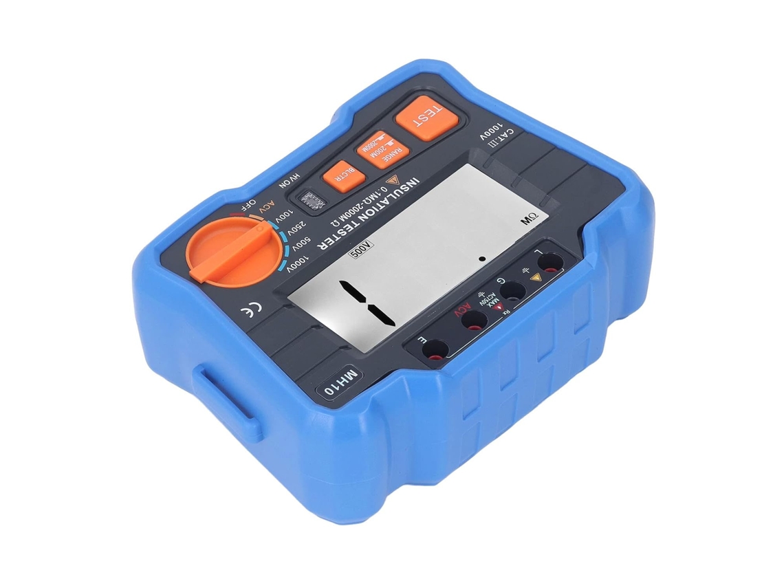 Testador De Isolamento Digital Megohm Com Descarga Automática, Preciso