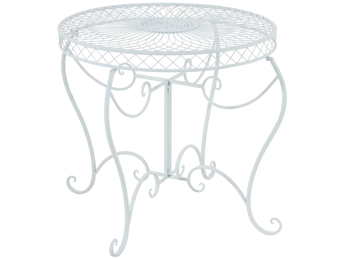 Mesa De Jardim Sheela Branco