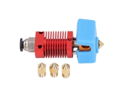 Cabeçote Extrusor De Substituição Com Bicos Mk8 De Latão De 4 Mm Para Impressora 3d Cr, 10 Ender 3