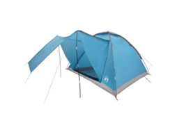 Conjunto 1 Barraca De Camping Vidaxl Azul Poliéster (4 Pessoas)