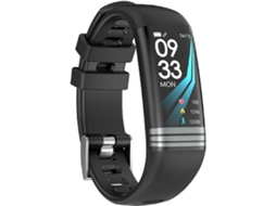 Pulseira Desportiva WJS BF0504- (Monitor Cardíaco - Pedómetro - Preto)