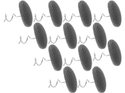 Conjunto De 12 Pinos Metálicos Para Saias Cama E Capas Sofá, Pinos Giratórios De 17mm, Cinza Escuro, Presilhas Para