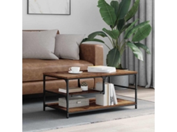 Vidaxl Mesa De Centro Madeira Antiga 90 X 49 X 40 Cm