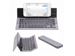 Teclado Bluetooth Dobrável Sem Fio com Touchpad, recarregável, para tablets e notebooks TAISHENGDA