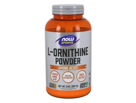 Now Foods L-Ornitina 100% Pó Puro 227 Gr 227 Gr