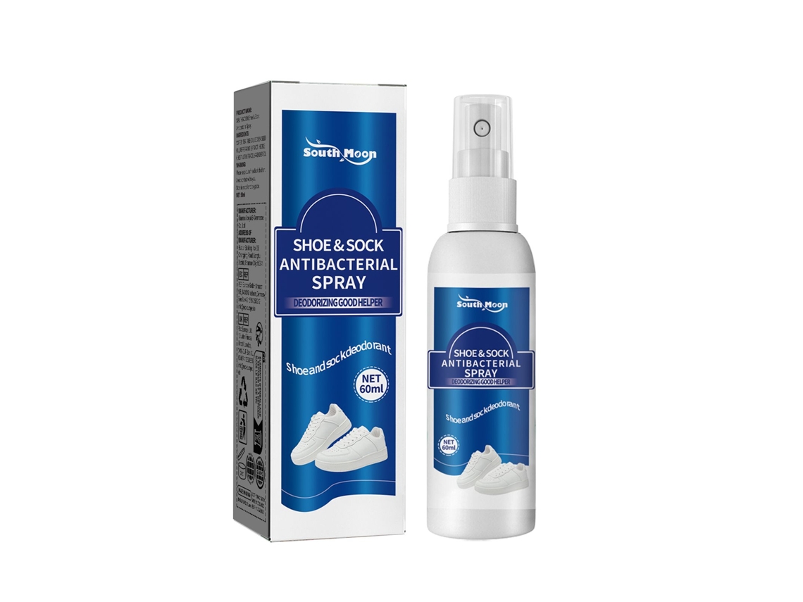 Spray Desodorante para Sapatos, Meias e Pés Antibacteriano e Refrescante LAXISCREED
