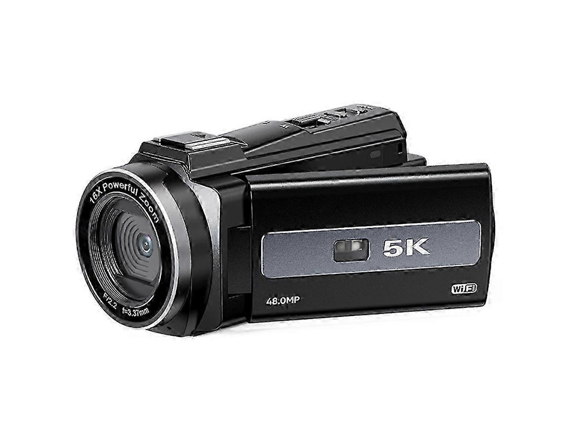Câmara Digital 5k 48mp Com Wi-fi, Ecrã Tátil De 3 Polegadas E Estabilização De Seis Eixos