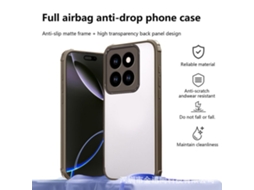 Capa Protetora Para Celular Com Quatro Cantos Reforçados E À Prova De Quedas.marrom, Moto G24/g04s/g04/e14