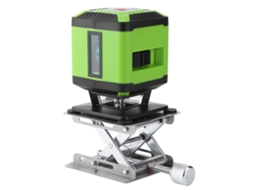 Laxiscreed Nível Laser 360° Omnidirecional Portátil Com Auto Nível Para Nivelamento Preciso