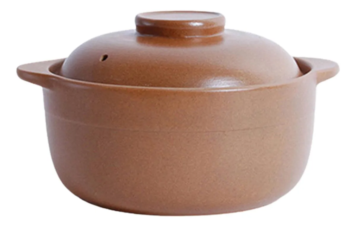 Panela Elétrica De Arroz Com Alça Binaural De Cerâmica Claypot 1,1lvayotoy
