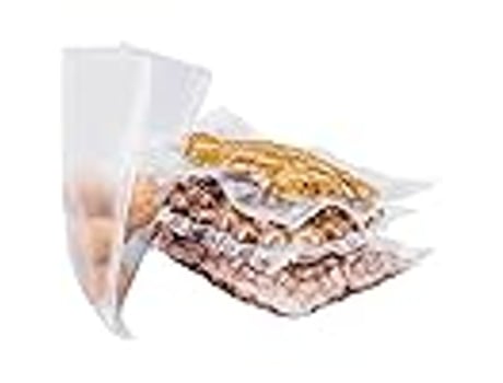 100 Sacos de Armazenamento a Vácuo Eifson para Alimentos, Ideais para Armazenar e Congelar (32 x 45 cm)