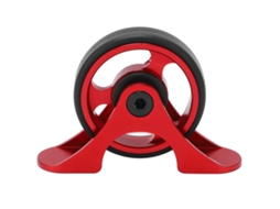 Guarda-lamas Com Roda De Rolamento Para Bicicleta Plegável Brompton E Dahon Acessório Vermelho