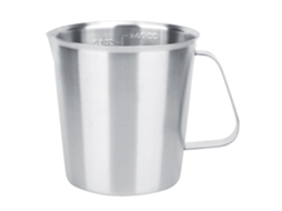 Jarra de Espuma de Leite Inox 1000ml LAXISCREED com Escala