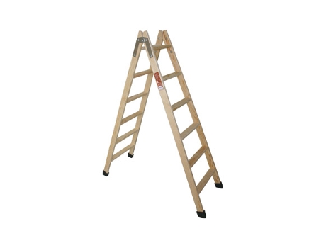 Escalera Madera Pino Doble Con Taco FRUC