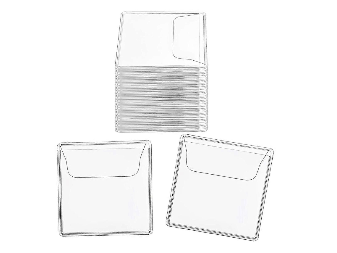 200 Protetores Individuais De Moedas Em Pvc Transparente, Bolsas De 2,2 X 2,2 Polegadas
