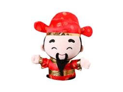Boneco de Pelúcia Feng Shui WalshLXq para Prosperidade, Divertido e Macio, Decoração para Casa, Ano Novo, 20cm