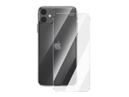 Pack Capa E Vidro Temperado Para Iphone 11 Proteção 360° Antichoques