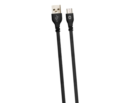 Cabo GOODIS Plano (USB - Micro-USB - 1.5m - Preto) — USB - Micro-USB | 1.5 m