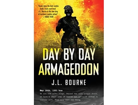 Livro Day by Day Armageddon de J L Bourne (Inglês)