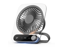 Ventilador de Mesa CHRUI 199 Velocidades, Silencioso, com Autonomia de 10h