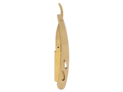 Suporte Para Lâmina De Barbear Manual Plegável Com Design Oco E Rotação Livre, Ideal Para Barbearias, Feito De Liga