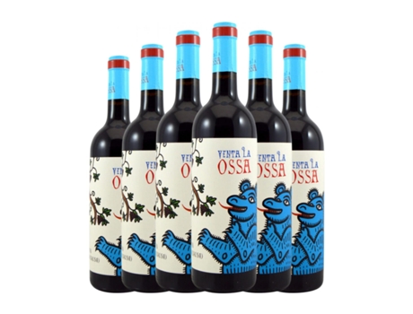 Vinho MANO A MANO Venta La Ossa y Dichosa Vino de la Tierra de Castilla Jovem (0.75 L - 6 Unidades)