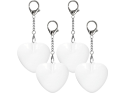 Nidone Conjunto De 4 Luzes De Bolsa Em Formato De Coração, Brilhantes E Elegantes, Em Plástico, Com Controle