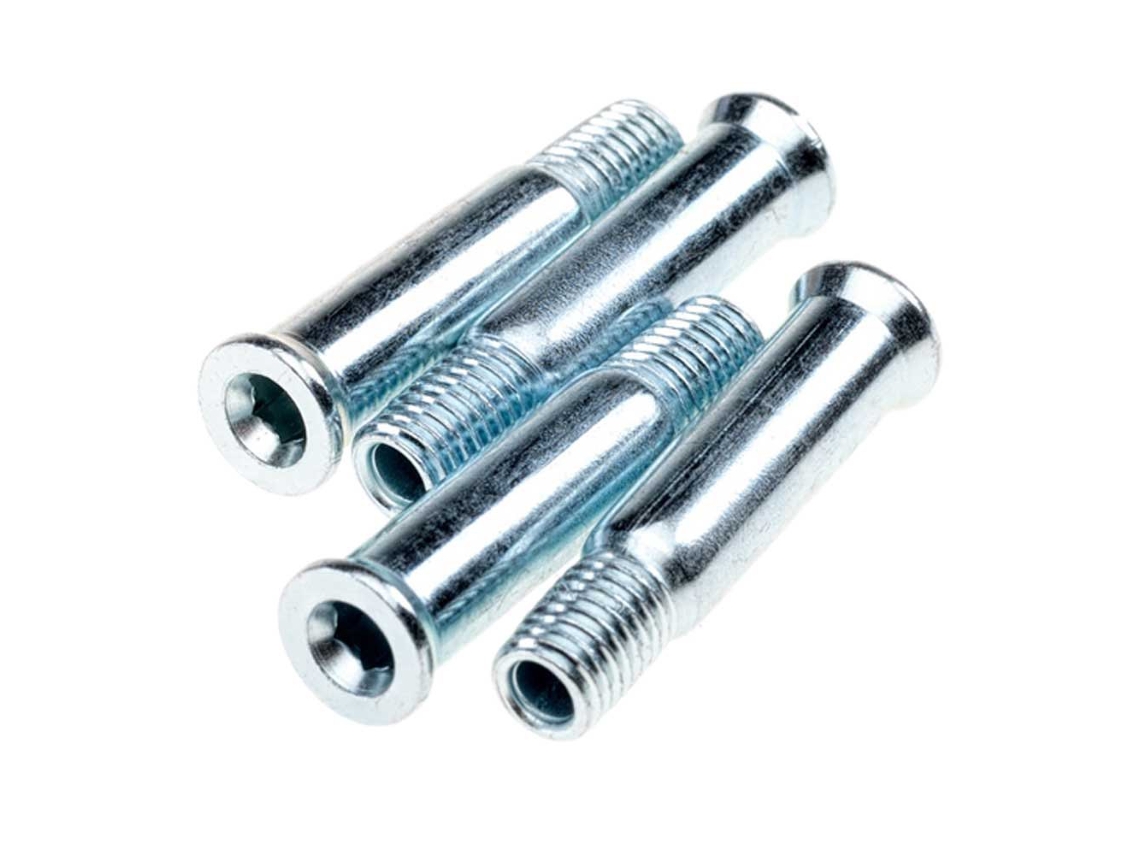 Conjunto de Parafusos Inline 5 Unidades Prateadocoolslide