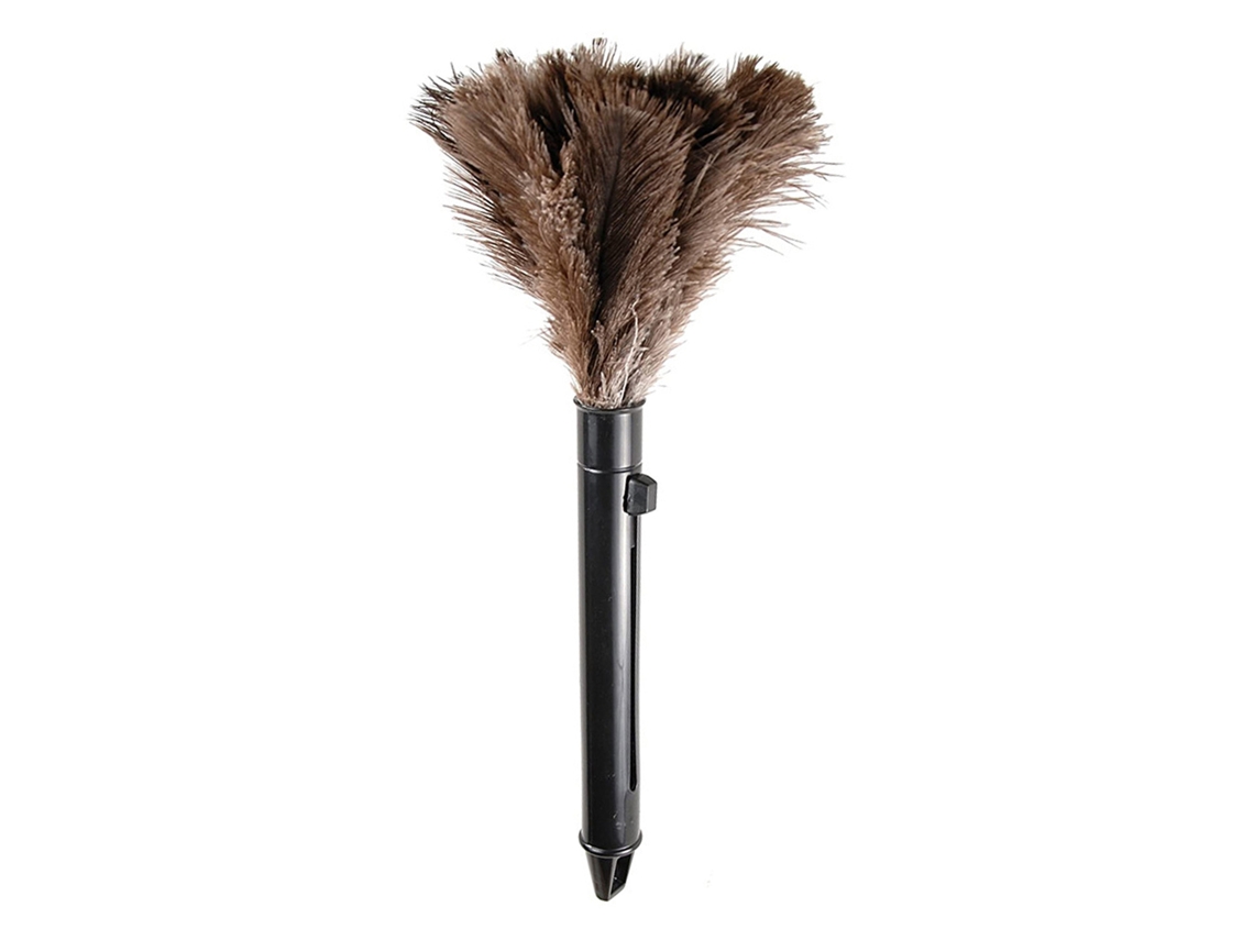 Baok-panos De Penas Marrons Laváveis Portáteis Compactos Penas De Avestruz Duster Mini Abs Com Cabo Para Casa
